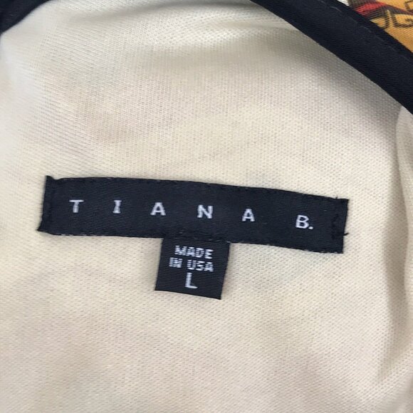 Tiana b Boho Hippie Jumpsuit Tribal Aztec Print Sleeveless Wide Leg Size Large - Picture 6 of 8